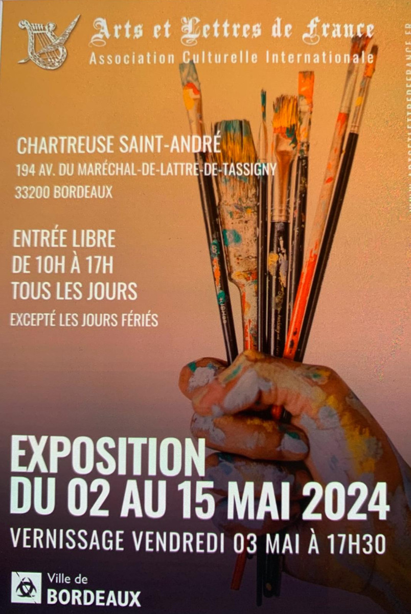 FRENCH ARTS AND LETTERS EXHIBITION sur le site d’ARTactif