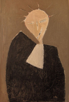 Named contemporary work « l avocat du diable », Made by QUELLEC