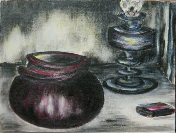 Named contemporary work « pot ancien...    inspiration cuisine ancienne », Made by BOGDAN'OFF