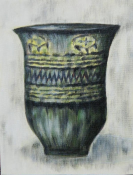 Named contemporary work « le vase ancien », Made by BOGDAN'OFF