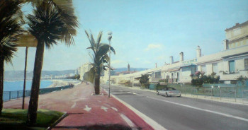 Named contemporary work « Les grandes chaleur à Nice », Made by YARRI