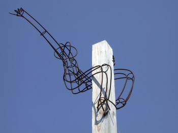 Named contemporary work « Sky Catcher », Made by EDOUARD LERUSTE