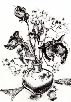 Named contemporary work « Nature morte », Made by ANNA KRASNI
