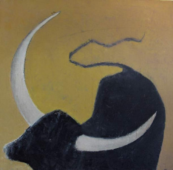 Named contemporary work « la bete », Made by QUELLEC