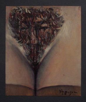 Named contemporary work « Morpione », Made by PAPISCA