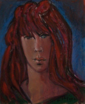 Named contemporary work « La rossa », Made by PAPISCA