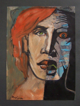 Named contemporary work « Suicide », Made by PAPISCA