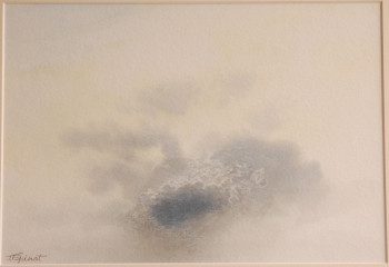 Named contemporary work « Le nuage solitaire », Made by EPINAT JACQUES