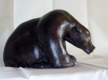 Named contemporary work « L'Ours (réf 69) », Made by VIVIANE 