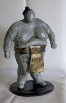 Named contemporary work « El Sumo (réf 72) », Made by VIVIANE 