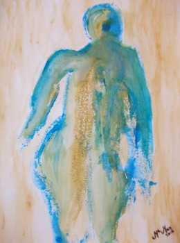 Named contemporary work « Woman 2 », Made by MARIANA