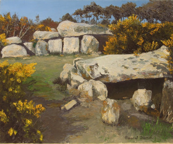Named contemporary work « Dolmens », Made by MARCEL DUMAS