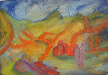 Contemporary work named « ST 169 », Created by FAVRE-REES
