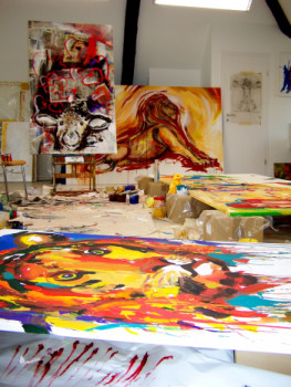 Named contemporary work « Colors Atelier », Made by WEITEN - DE WAHA