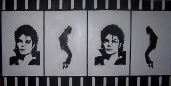 Named contemporary work « BY Michael Jackson original », Made by SAUZE F