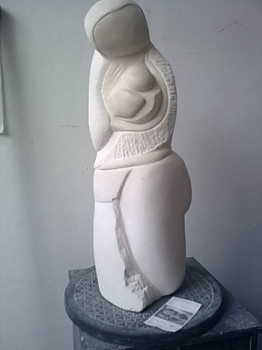 Named contemporary work « l'enfant " DO " », Made by PAUL'