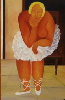 Contemporary work named « Ma petite danseuse », Created by FRANçOISE COEURET