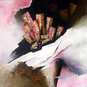 Named contemporary work « Rose des bois », Made by TILOU