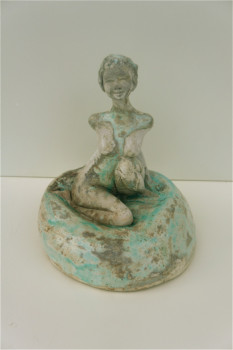 Named contemporary work « femme », Made by VAL