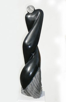 Named contemporary work « Tatiana », Made by ROLAND MASSON