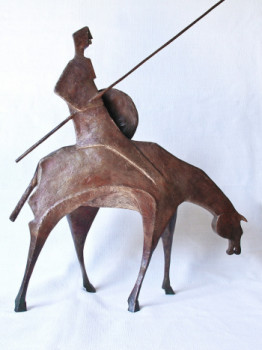 Contemporary work named « Don Quichotte 02 », Created by JEAN CLAUDE MAUREL