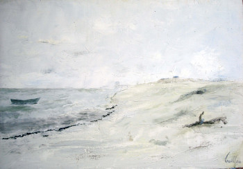 Named contemporary work « Mer du Nord », Made by GUILLOU