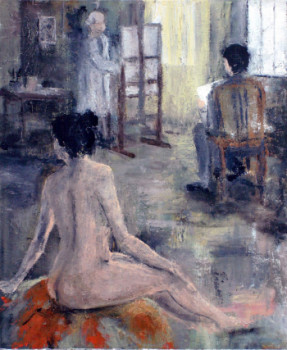 Named contemporary work « L'atelier », Made by GUILLOU