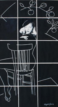 Contemporary work named « Lauren Bacall », Created by LáZARO FERRé