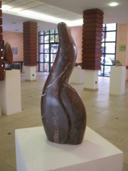 Named contemporary work « Courbes 1 », Made by MARCEL PERRIN