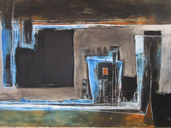 Named contemporary work « Cité 1 », Made by JHBARRAU