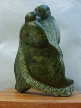 Named contemporary work « kiss me », Made by PAUL'