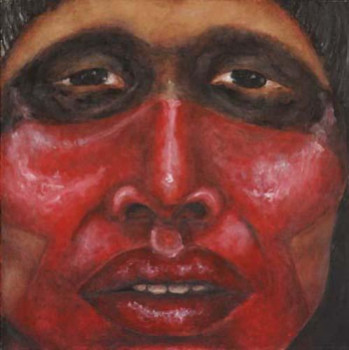 Named contemporary work «  AMAZONIAN », Made by JOE JOHNSON