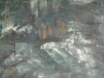 Named contemporary work « paysage 2 », Made by MARIE-JOSEPHE BAYï