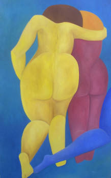 Contemporary work named « paradis perdu », Created by FRANçOISE COEURET