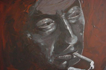 Named contemporary work « serge Gainsbourg », Made by SAINTAUBIN