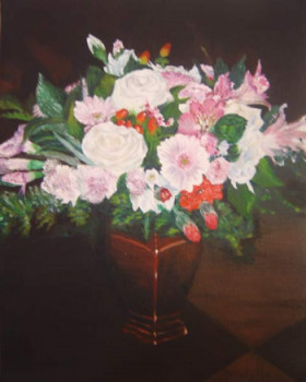 Named contemporary work « Bouquet », Made by COLETTE