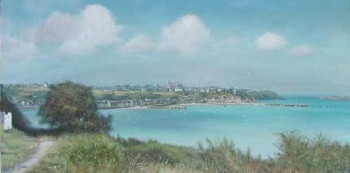 Named contemporary work « cancale de la corniche mer turquoise », Made by FABIEN GAUDIN