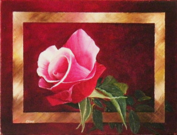 Named contemporary work « Au Nom de la Rose », Made by FRANK GODILLE