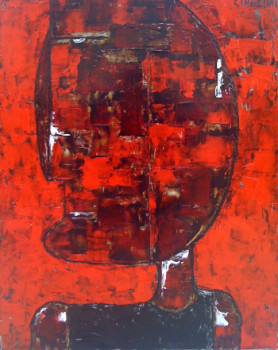 Named contemporary work « Portrait I », Made by WALTER CIANDRINI