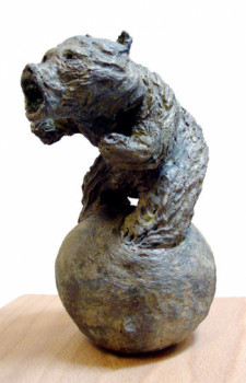 Named contemporary work « d'ours 3 », Made by LAMY TCHA