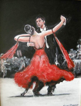 Named contemporary work « valse », Made by EDWARD