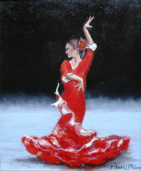 Named contemporary work « carmen », Made by EDWARD