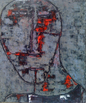 Named contemporary work « Portrait III », Made by WALTER CIANDRINI