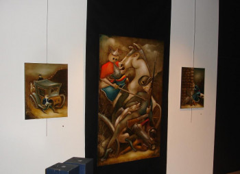 Named contemporary work « galerie du beffroi 6 », Made by SIOB