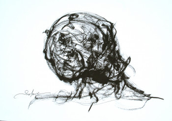 Named contemporary work « portrait 1 », Made by JEAN MARIE SALANIé