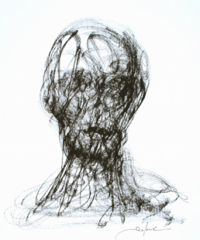 Named contemporary work « Portrait 5 », Made by JEAN MARIE SALANIé