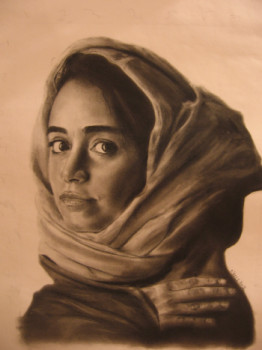 Named contemporary work « MARINA BARSOUM, EGYPTIENNE », Made by NANS