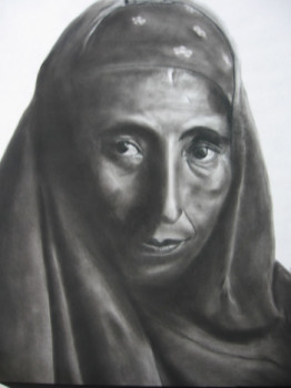 Named contemporary work « MERBAH, Egyptienne », Made by NANS