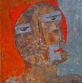 Named contemporary work « Portrait VIII », Made by WALTER CIANDRINI