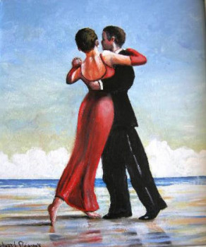 Named contemporary work « TANGO », Made by EDWARD